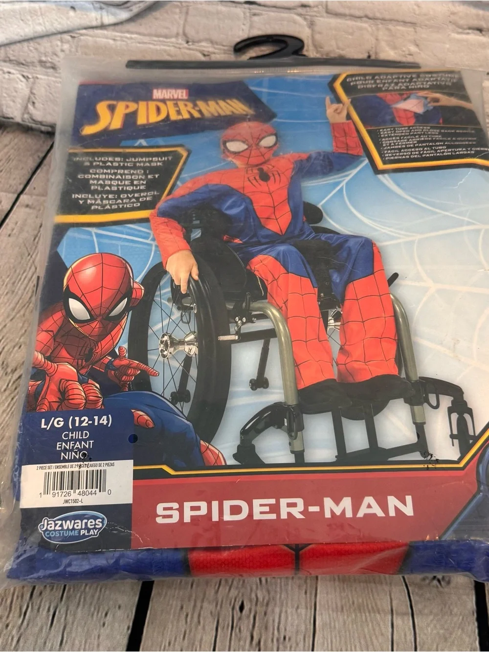 Spider-Man Adaptive Halloween Costume